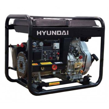 Сварочный генератор дизельный Hyundai DHYW 190AC, 5 кВт, 230 В, 190 А, 4 мм. 